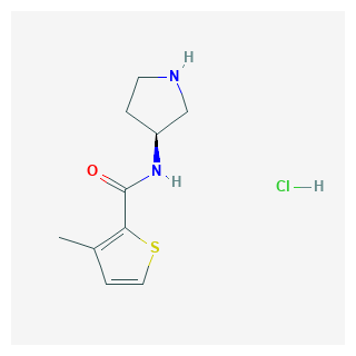 (S)-3-Methyl-N-(pyrrolidin-3-yl)thiophene-2-carboxamide hydrochloride