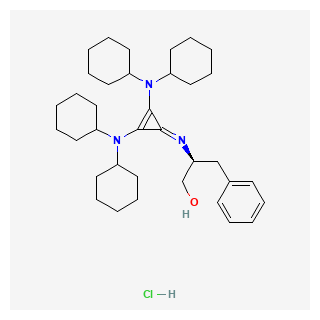 (S)-2-(2,3-Bis(dicyclohexylaMino)cyclopropeniMine)-3-phenylpropan-1-ol hydrochloride