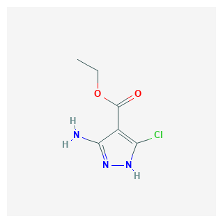 Ethyl 5-amino-3-chloro-1H-pyrazole-4-carboxylate