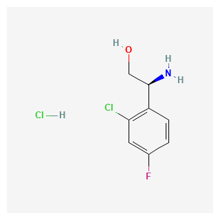 (S)-2-Amino-2-(2-chloro-4-fluorophenyl)ethan-1-ol hydrochloride