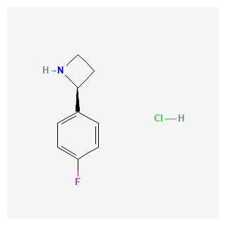 (S)-2-(4-Fluorophenyl)azetidine hydrochloride