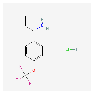 (S)-1-(4-(Trifluoromethoxy)phenyl)propan-1-amine hydrochloride