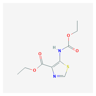 Ethyl 5-((ethoxycarbonyl)amino)thiazole-4-carboxylate