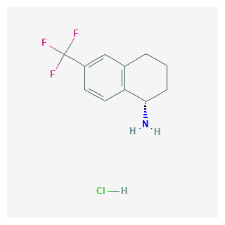 (S)-6-(Trifluoromethyl)-1,2,3,4-tetrahydronaphthalen-1-amine hydrochloride