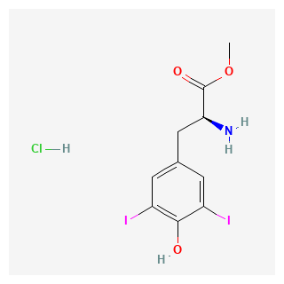 (S)-Methyl 2-amino-3-(4-hydroxy-3,5-diiodophenyl)propanoate hydrochloride