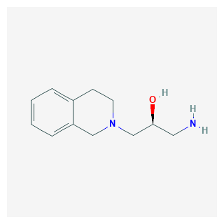 (S)-1-Amino-3-(3,4-dihydroisoquinolin-2(1H)-yl)propan-2-ol
