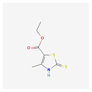 ethyl 4-methyl-2-sulfanyl-1,3-thiazole-5-carboxylate