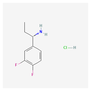 (S)-1-(3,4-Difluorophenyl)propan-1-amine hydrochloride