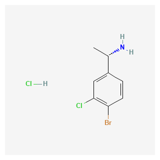 (S)-1-(4-Bromo-3-chlorophenyl)ethanamine hydrochloride