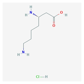 (S)-3,7-Diaminoheptanoic acid hydrochloride