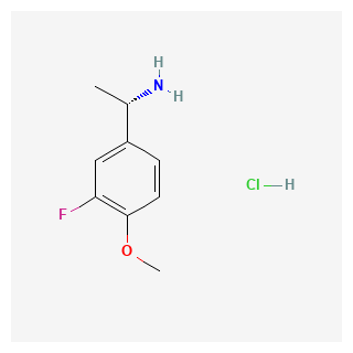 (S)-1-(3-Fluoro-4-methoxyphenyl)ethanamine hydrochloride