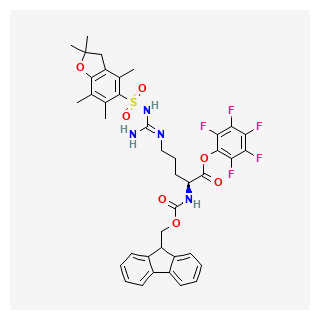 Fmoc-Arg(Pbf)-OPfp
