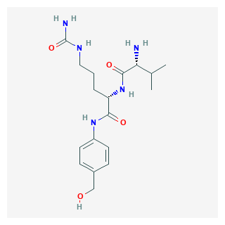 (S)-2-((R)-2-Amino-3-methylbutanamido)-N-(4-(hydroxymethyl)phenyl)-5-ureidopentanamide