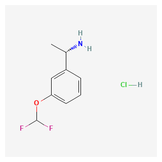 (S)-1-(3-(Difluoromethoxy)phenyl)ethanamine hydrochloride
