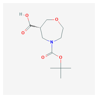 (S)-4-(tert-Butoxycarbonyl)-1,4-oxazepane-6-carboxylic acid