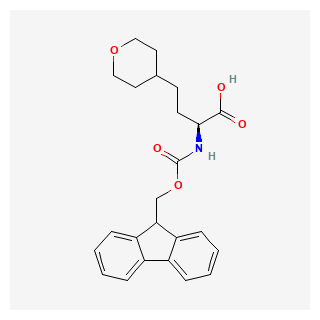 (S)-2-((((9H-Fluoren-9-yl)methoxy)carbonyl)amino)-4-(tetrahydro-2H-pyran-4-yl)butanoic acid