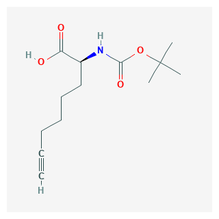 (S)-N-Boc-2-amino-oct-7-ynoic acid