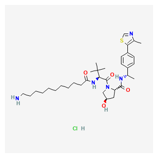 (S,R,S)-AHPC-Me-C10-NH2 Hydrochloride