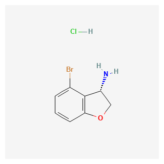 (S)-4-Bromo-2,3-Dihydrobenzofuran-3-Amine Hydrochloride