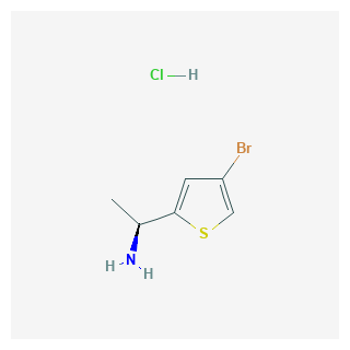 (S)-1-(4-Bromothiophen-2-yl)ethan-1-amine hydrochloride