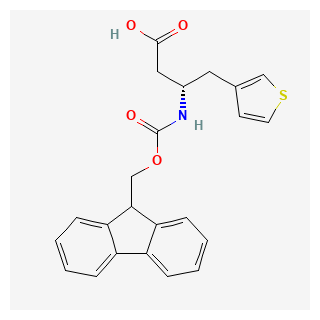 (S)-3-((((9H-Fluoren-9-yl)methoxy)carbonyl)amino)-4-(thiophen-3-yl)butanoic acid