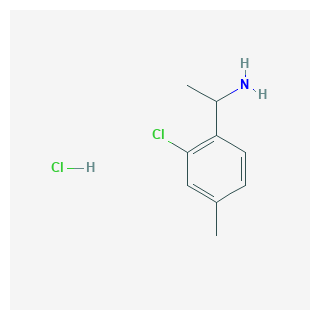 (S)-1-(2-Chloro-4-methylphenyl)ethan-1-amine hydrochloride