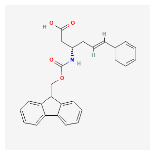 Fmoc-(S)-3-Amino-(6-phenyl)-5-hexenoic acid
