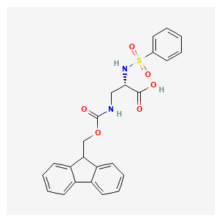 Fmoc-(S)-3-amino-2-(phenylsulfonylamino)-propionic acid