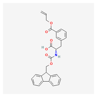 (S)-2-((((9H-Fluoren-9-yl)methoxy)carbonyl)amino)-3-(3-((allyloxy)carbonyl)phenyl)propanoic acid
