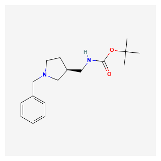 (S)-1-BENZYL-3-N-BOC-AMINOMETHYLPYRROLIDINE
