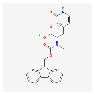 (S)-2-((((9H-Fluoren-9-yl)methoxy)carbonyl)(methyl)amino)-3-(2-oxo-1,2-dihydropyridin-4-yl)propanoic acid