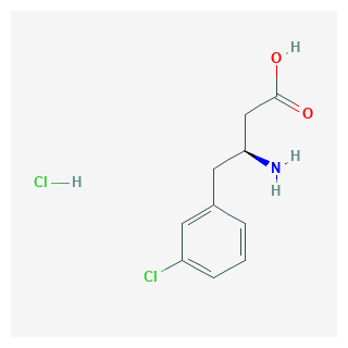 (S)-3-Amino-4-(3-chlorophenyl)butanoic acid hydrochloride