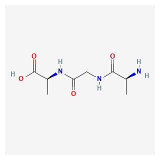 (S)-2-(2-((S)-2-Aminopropanamido)acetamido)propanoic acid