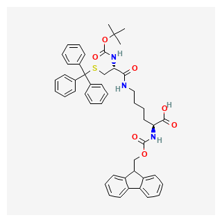 Fmoc-Lys(Boc-Cys(Trt))-OH
