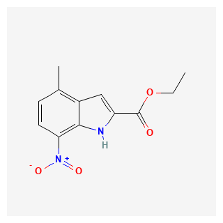 ethyl 4-methyl-7-nitro-1H-indole-2-carboxylate