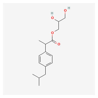 Ibuprofen Related Compound (2,3-Dihydroxypropyl 2-(4-Isobutylphenyl)Propanoate)