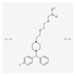Hydroxyzine acetic acid dihydrochloride