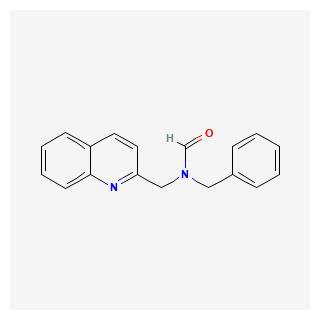 Formamide,N-(phenylmethyl)-N-(2-quinolinylmethyl)-