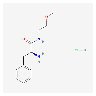 (S)-2-Amino-N-(2-methoxyethyl)-3-phenylpropanamide hydrochloride