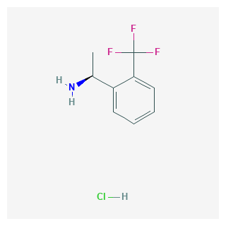 (S)-1-(2-(Trifluoromethyl)phenyl)ethanamine hydrochloride