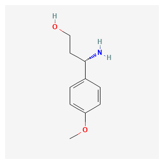 (S)-3-Amino-3-(4-methoxyphenyl)propan-1-ol