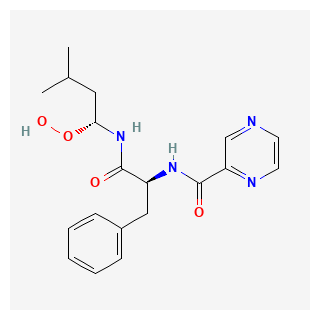 (S,R)-Hydroperoxy Des(boric Acid) Bortezomib