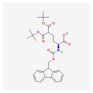 (S)-Fmoc-2-amino-5-tert-butoxycarbonyl-hexanedioic acid-6-tert-butyl ester