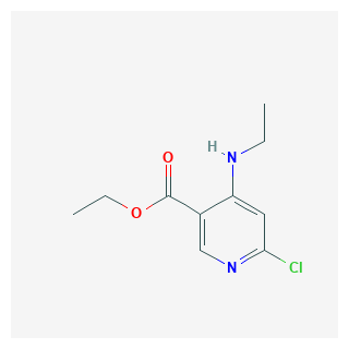 Ethyl 6-chloro-4-(ethylamino)nicotinate